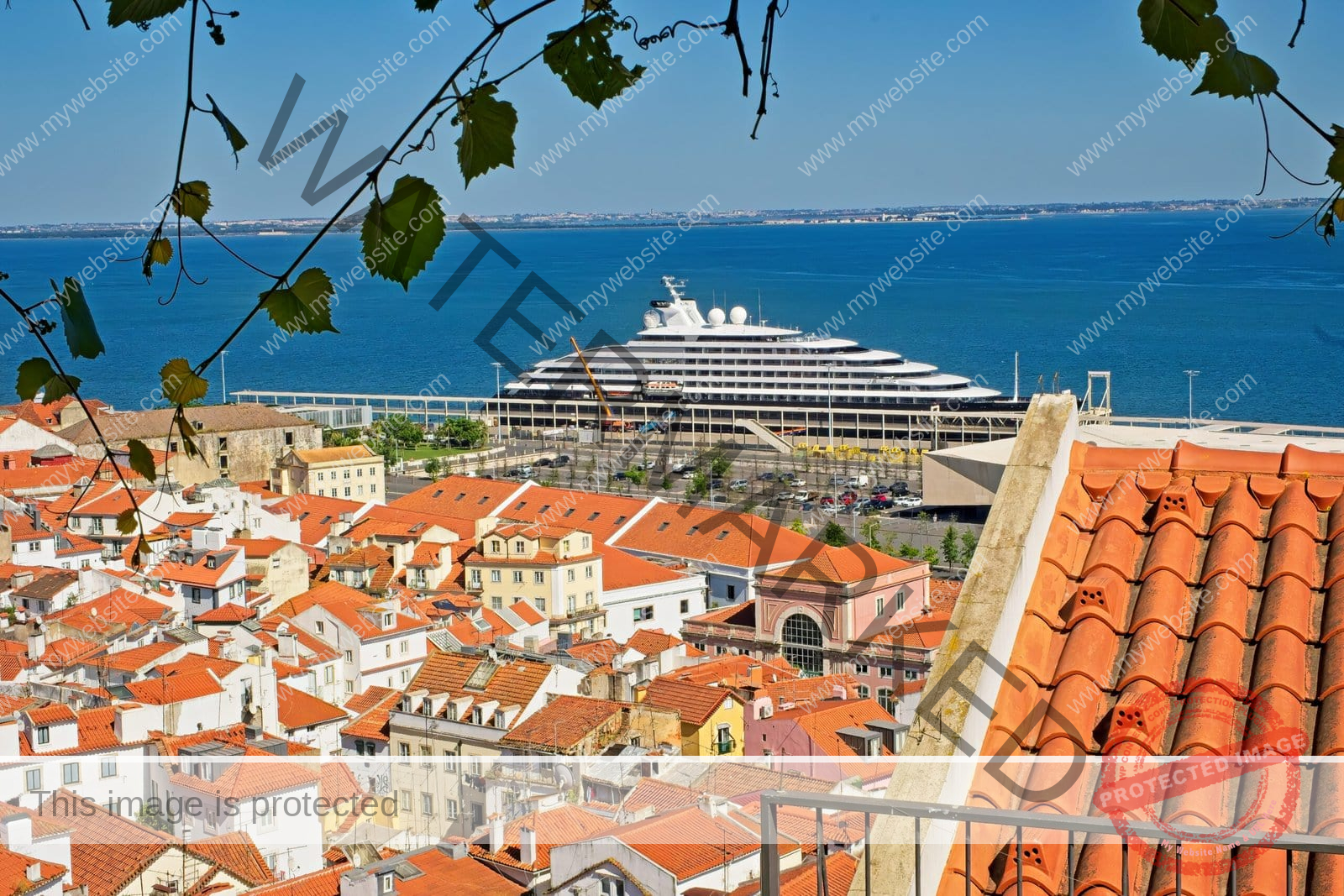 View from the Miradouro de Santa Luzia